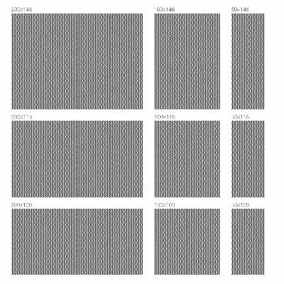 Decorative window film stained glass design Zigzag pattern