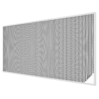 Decorative window film stained glass design Zigzag pattern