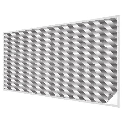 Frosted window film with stained glass pattern Geometric stripes