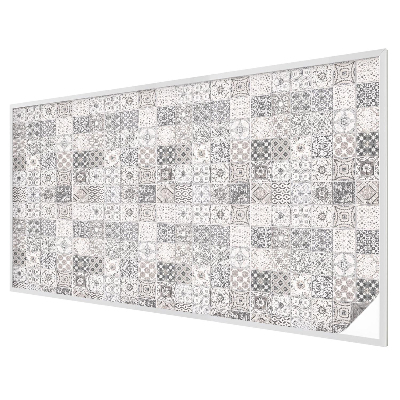 Coloured glass film for windows Tiled patterns