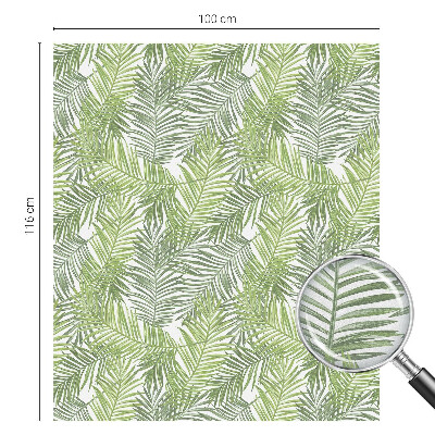 Privacy window film stained glass effect Plant patterns