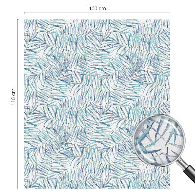 Patterned window film stained glass Botanical pattern