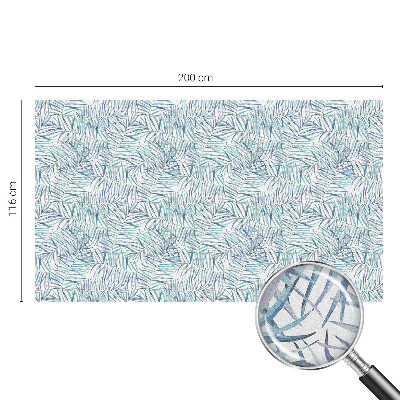 Patterned window film stained glass Botanical pattern