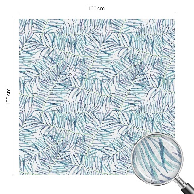 Patterned window film stained glass Botanical pattern