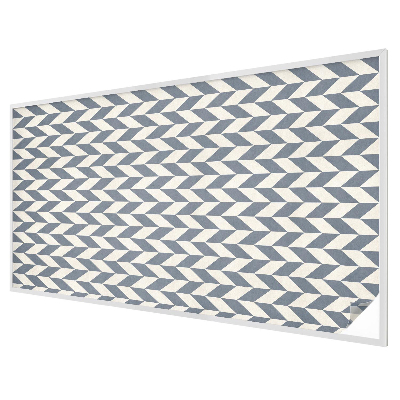 Frosted window film with stained glass pattern Geometric illusion