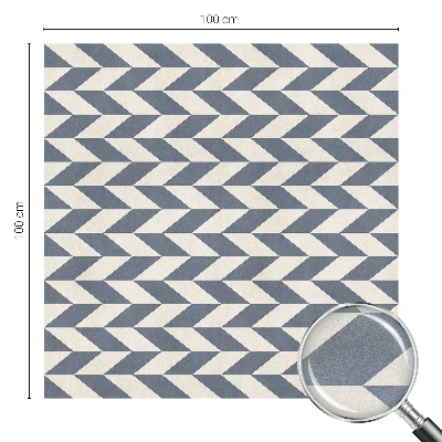 Frosted window film with stained glass pattern Geometric illusion