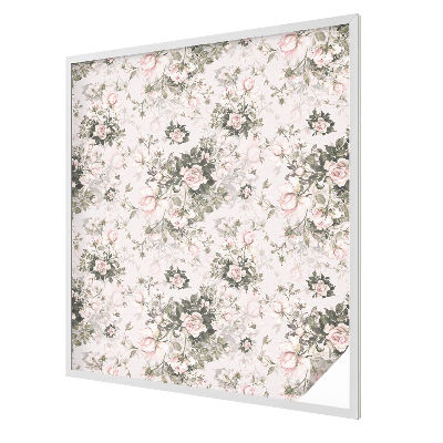 Patterned window film stained glass Floral beauty