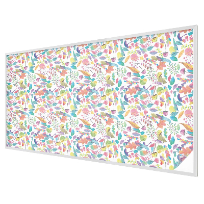 Decorative window film stained glass design Colorful composition