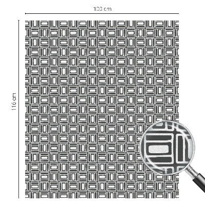 Coloured glass film for windows Energetic pattern