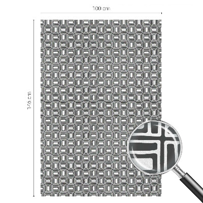 Coloured glass film for windows Energetic pattern