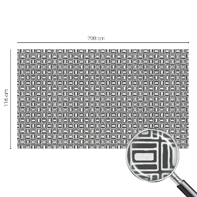 Coloured glass film for windows Energetic pattern