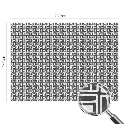 Coloured glass film for windows Energetic pattern