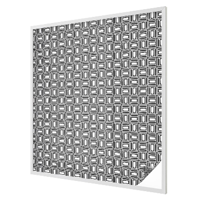 Coloured glass film for windows Energetic pattern