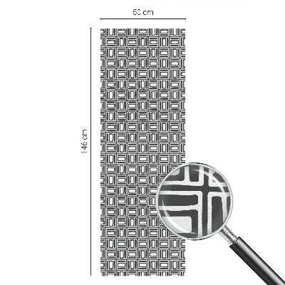 Coloured glass film for windows Energetic pattern