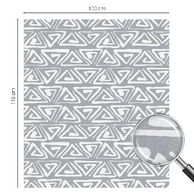 Decorative window film stained glass design Geometric minimalism