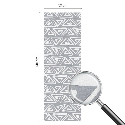 Decorative window film stained glass design Geometric minimalism