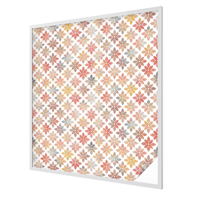 Patterned window film stained glass Floral beauty