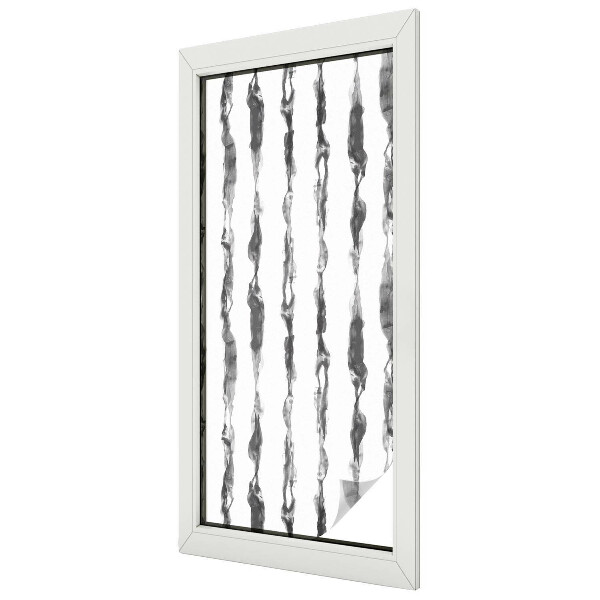 Decorative window film stained glass design Abstract lines