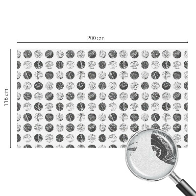 Privacy window film stained glass effect Marble elegance