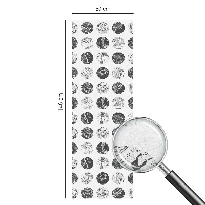 Privacy window film stained glass effect Marble elegance