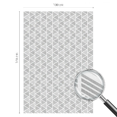 Coloured glass film for windows Rhombus pattern