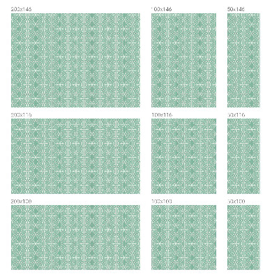 Privacy window film stained glass effect Harmonious structure
