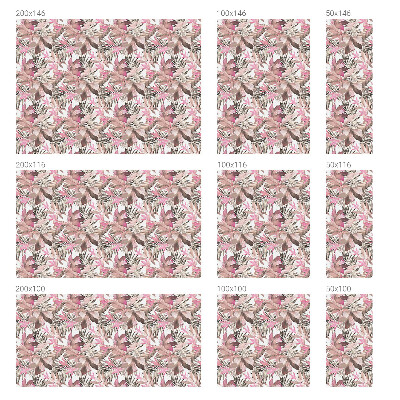 Privacy window film stained glass effect Pastel flowers