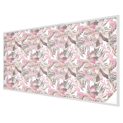 Privacy window film stained glass effect Pastel flowers