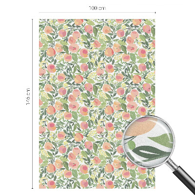 Decorative window film stained glass design Fruit pattern