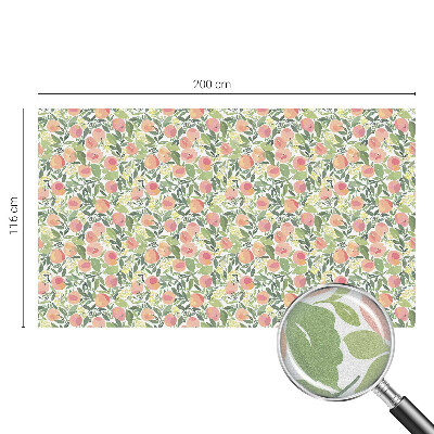 Decorative window film stained glass design Fruit pattern