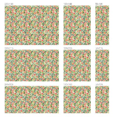 Decorative window film stained glass design Fruit pattern