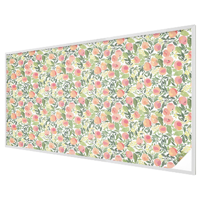 Decorative window film stained glass design Fruit pattern