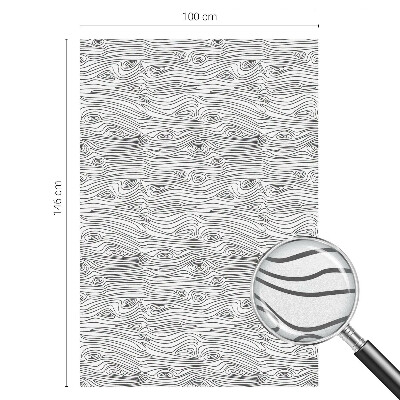 Coloured glass film for windows Wood lines