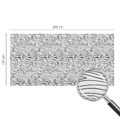 Coloured glass film for windows Wood lines