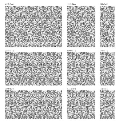 Coloured glass film for windows Wood lines