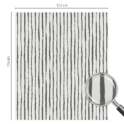 Decorative window film stained glass design Vertical stripes