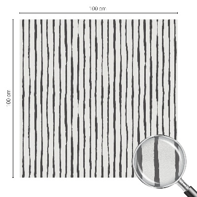 Decorative window film stained glass design Vertical stripes