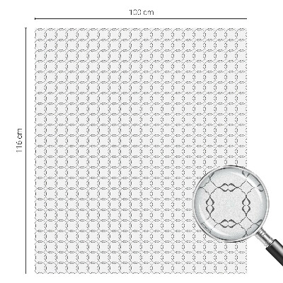 Patterned window film stained glass Geometric lines