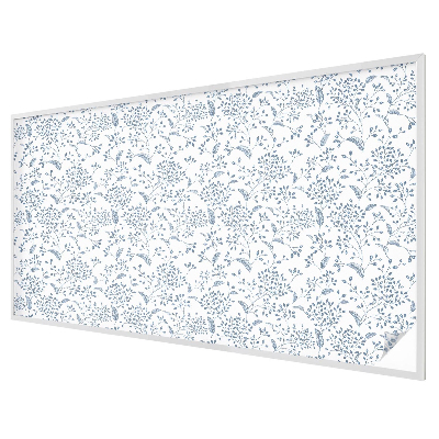 Patterned window film stained glass Plant motif