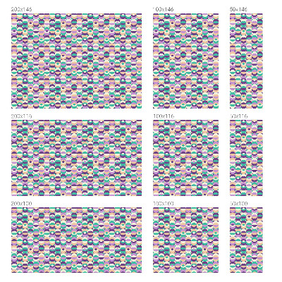 Privacy window film stained glass effect Colorful patterns