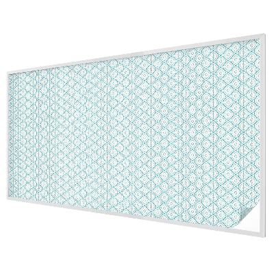 Patterned window film stained glass Oval symmetry