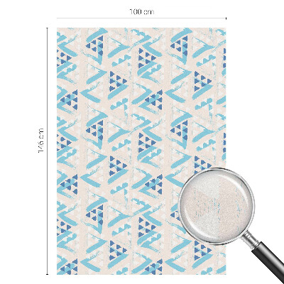 Coloured glass film for windows Geometric patterns