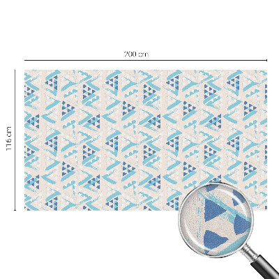 Coloured glass film for windows Geometric patterns