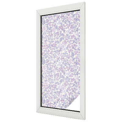 Decorative window film stained glass design Floral lightness