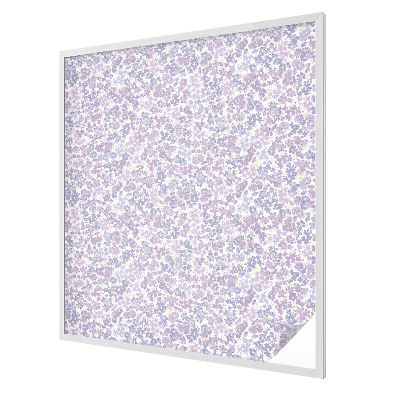 Decorative window film stained glass design Floral lightness