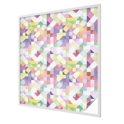 Decorative window film stained glass design Abstract mosaic