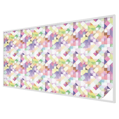 Decorative window film stained glass design Abstract mosaic