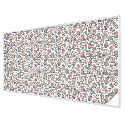 Patterned window film stained glass Floral elegance