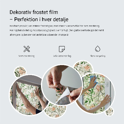 Coloured glass film for windows Technical theme