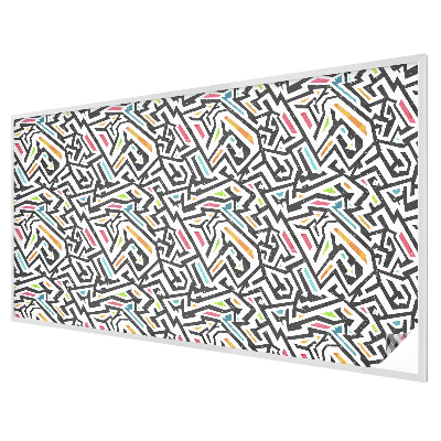 Decorative window film stained glass design Abstract geometry